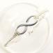  браслет Tiffany Infinity серебряный коробка полная масса примерно 3.0g примерно 17cm