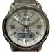  Casio CASIO wave Scepter наручные часы полная масса примерно 91g SS радиоволны солнечный белый циферблат WVA-M630 мужской б/у 