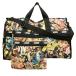 Le Sportsac LeSportsacwahinefla сумка "Boston bag" нейлон женский б/у 