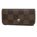  Louis Vuitton Louis Vuitton Damier myurutikre4 N62631 чехол для ключей 4 полосный унисекс мелкие вещи б/у 