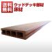 SW01 8 pcs set [ juridical person addressed to * branch stop limitation .5000 jpy and more free shipping ][ wood deck ][ human work tree ][ human work wood ][ resin wood deck ] floor board SW01 8 pcs set 