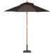 ( время распродажа средний ) сад зонт модный из дерева зонт 210cm большой уличный двор Cafe UV cut УФ фильтр высота 222cm из дерева зонт 
