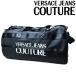 VERSACE JEANS COUTURE bell search Versace . большая спортивная сумка черный × серебряный 73YA4B98-ZS394-LD2