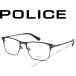 POLICE ポリス メガネフレーム ブランド ダークブラウン×ガンメタル VPL612J-0568