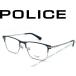 POLICE ポリス メガネフレーム ブランド セミマットダークネイビー×シャーリングパラジウム VPL612J-0S16