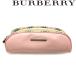 [ б/у ][ очень хороший ]BURBERRY сумка бренд Burberry свет розовый × бежевый в клетку R-BU-P-0079-05