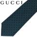 [ б/у ]GUCCI галстук Gucci [ почти новый товар ] мужской peiz Lee рисунок зеленый [.. ширина :7.5cm]r-gucci-t-0100-02 бренд 
