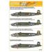 Kits-World(144023)1/144 B-25H 'Berlin Express' др. для переводная картинка 