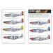 Kits-World(172007)1/72 North-American P-51B/P-51D Mustang. знак, номер. переводная картинка 