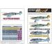 Kits-World(172029)1/72. ВВС истребитель (Bf-109F/Bf-109G/Bf-109K &amp; Focke-Wulf Fw-190). осознание номер. переводная картинка 