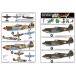Kits-World(172051)1/72 Curtiss P-40B Tomahawk of the RAF (112th Sqn) &amp; the American Volunteer Group для переводная картинка 