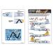 Kits-World(172231)1/72 B-17G flying four to отсутствует Blonde Bomber II 'A' др. для переводная картинка 