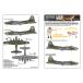Kits-World(172236)1/72 B-17F flying four to отсутствует 'The Gremlin's Sweetheart' др. для переводная картинка 