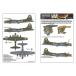 Kits-World(172237)1/72 B-17G flying four to отсутствует 'Blue Champagne' др. для переводная картинка 