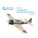 QUINTA STUDIO(QD72171)1/72 Mitsubishi A6M3 0 битва для салон 3D переводная картинка ( Tamiya для )