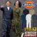 [ в тот же день отгрузка ] Dickies Dickies комбинезон японский стандарт комбинезон рабочая одежда рабочая одежда мужской женский длинный рукав стрейч весна лето осень-зима S M L большой размер cc-d766