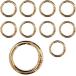 kalabina круглый 30mm [ Gold ] золотой 10 штук входит кольцо для ключей кольцо круг круглый ключ брелок для ключа NSKR-040
