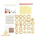 158x резчик полимер k Ray серьги для стильный DIY craft orange 