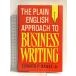  иностранная книга The Plain English Approach to Business Writing Oxford Univ Pr Edward P.Bailey
