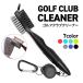  Golf Club очиститель Wedge нейлон щетка тросик паз уборка техническое обслуживание железный эластичный катушка kalabina имеется конкурсный приз 