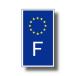  Франция страна идентификация символ стикер EU дизайн модель * длина наружный атмосферостойкий specification S размер машина . чемодан и т.п. водостойкий наклейка 