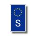  Швеция страна идентификация символ стикер EU дизайн модель * длина наружный атмосферостойкий specification S размер машина . чемодан и т.п. водостойкий наклейка 