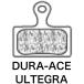 �֥졼���� BRAKE PAD CARBO METALLIC SHIMANO DURA-ACE/ULTEGRA