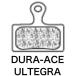 �֥졼���� BRAKE PAD ORGANIC SHIMANO DURA-ACE/ULTEGRA