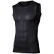 BODY TOUGHNESS JW-520 BT двойной 3D First re year безрукавка черный вырез лодочкой рубашка 