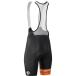 [SALE] точка наружный Team Bib Short (316) (pad DOT PRO) 92F. черный / полный o orange 