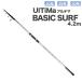  rod ... rod BASIC SURF 20 number 25 number 30 number 4.2m fishing gear UlTiMa( arte ma) free shipping 