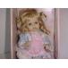 2003 Christina Collection by Christina Verdi Sitting 7 Porcelain Doll with Blonde Hair in Blue and