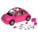 Barbie(バービー) Volkswagen New Beetle PINK Mattel (マテル社) 55297 ドール 人形 フィギュア