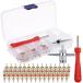 iplusmile 32pcs шина инструмент шина клапан(лампа) core воздушный клапан воздушный крышка клапана шина ремонт tool насекомое поворот Driver Thai 