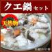 天然 クエ鍋 切り身 アラ 合計1kg 特製ポン酢付き 天然物 送料無料 島根県 浜田市 高級料亭が提供／冷凍便