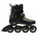  ролик лезвие ROLLERBLADE роликовые коньки ботинки RB CRUISER BLACK&amp;NEON YELLOW