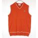 [ America б/у одежда ]LACOSTE Lacoste . Logo кашемир .. вязаный лучший размер 2( ширина плеча 32.5cm) терракота orange Brown [ Shonan склад ] женский б/у одежда 