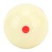  billiards cue ball resin made diameter 2 -inch scratch proof 6 red dot cue ball Impact-proof . entertainment room for 