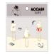  зажим ka Mio Japan PLUS MART pra Smart MOOMIN эмблема есть зажим Moomin Moomin папа 201398 3 штук входит 