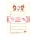 *. покупка * Mini письмо комплект старый река бумага .50 годовщина Anniversary monchhichi×HELLO KITTYmonchichi× Hello Kitty Mini письмо party A LS559