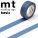  маскировочная лента mt утка . обработка бумага mt1P basic 1 шт одноцветный дымчатый голубой MT01P521 15mm×7m
