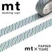  маскировочная лента mt утка . обработка бумага mt×PAPIER TIGREpapietigruWaves MTPAPI08 ширина 15mm× длина 7m