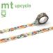  маскировочная лента mt утка . обработка бумага mt upcycle tape лёд. упаковка ko Large .MT01UP07 15mm×5m