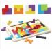  из дерева блок мозаика Tetris мозаика 3 лет интеллектуальное развитие мозаика образование игрушка ребенок игрушка 40 деталь 
