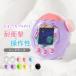  Tamagotchi pala кости кейс ламе клубника прозрачный прозрачный розовый Tamagotchi защита кейс покрытие dial покрытие симпатичный жесткий чехол ударопрочный ремешок отверстие 