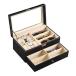  часы место хранения box кожа 6 часы box ювелирные изделия кейс .9 деталь очки хранение . солнцезащитные очки очки дисплей выдвижной ящик блокировка возможный кейс бур nai The -