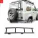  новая модель Suzuki Jimny лестница сзади JB64 Jimny Sierra JB74 Nomado JC74 tail торцевая дверь лестница задняя дверь лестница задняя дверь лестница внедорожник лестница алюминиевый легкий высота чуть более 