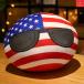  Польша мяч мягкая игрушка Country мяч Dakimakura 10/30/40cm Polandball кукла аниме подушка подвеска Countryball игрушка украшение украшение предмет день рождения pre 