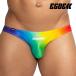 [3694]RAINBOW GRADATION super low-rise bikini