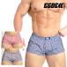 [3875]GINGHAM CHECK super low-rise trunks